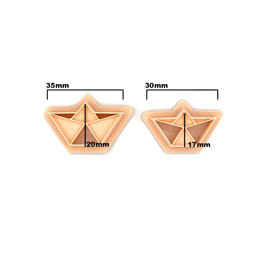 Origami Hat | Polymer Clay Cutter