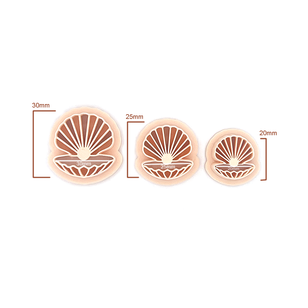 Oyster | Polymer clay cutter