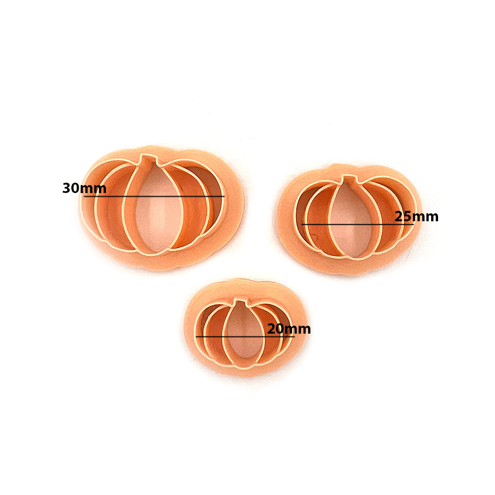 Pumpkin A | Pumpkin | Polymer Clay Cutters | Polymer Clay Cutters | Halloween | Autumn 
