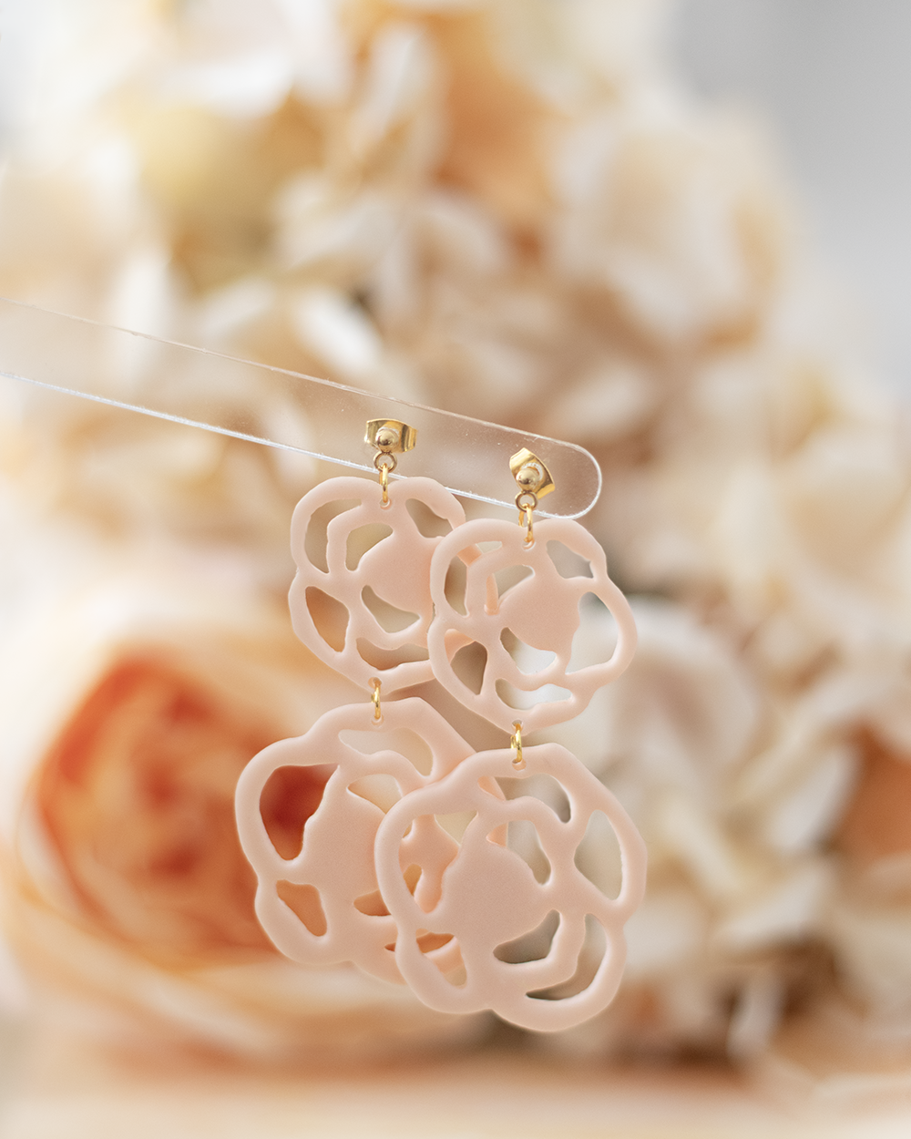 Open Rose | Polymer clay cutter