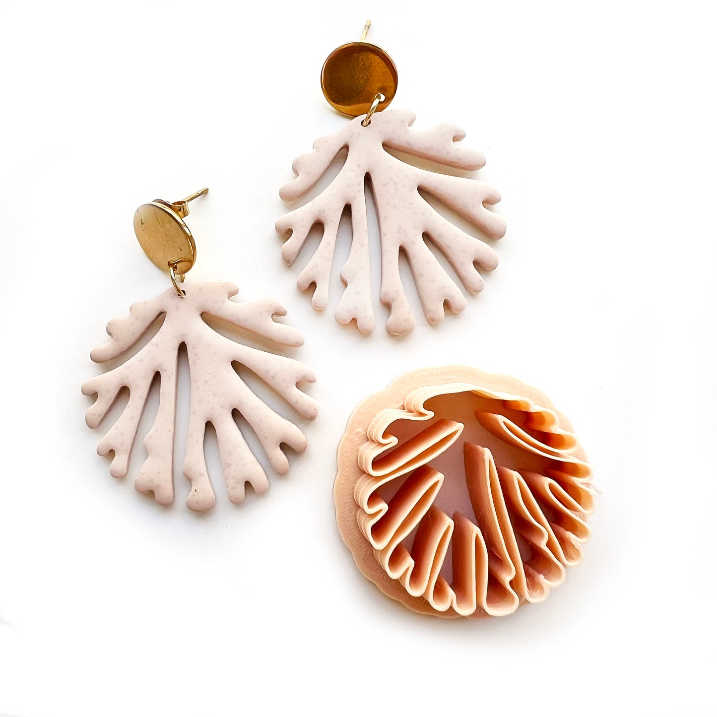 Peach Blossom | Polymer Clay Cutter