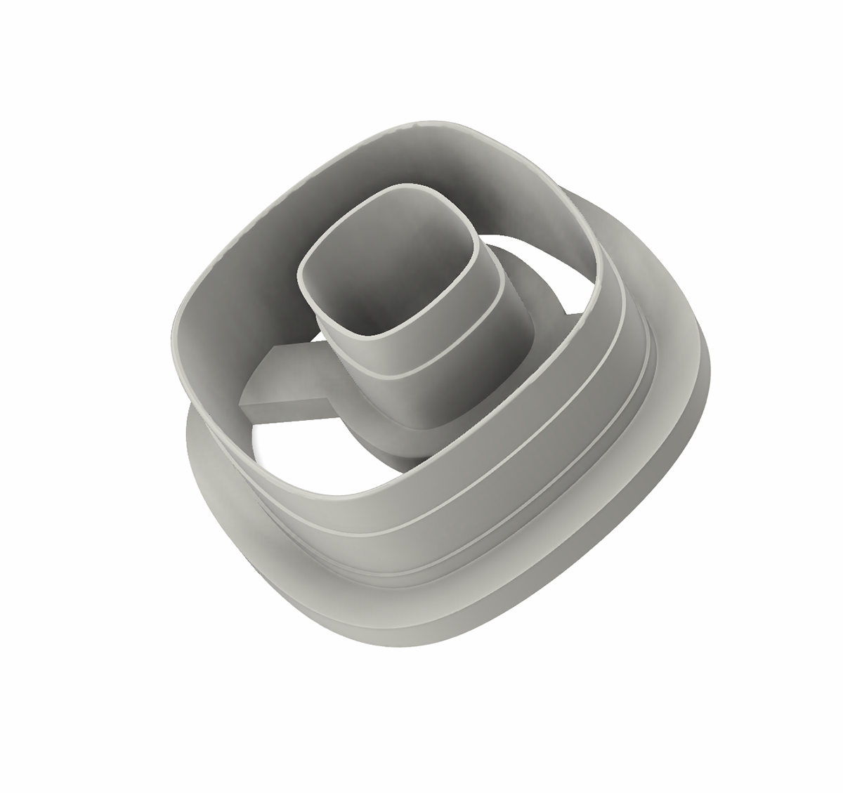 STL file Rounded Diamond (for 3D printing only)
