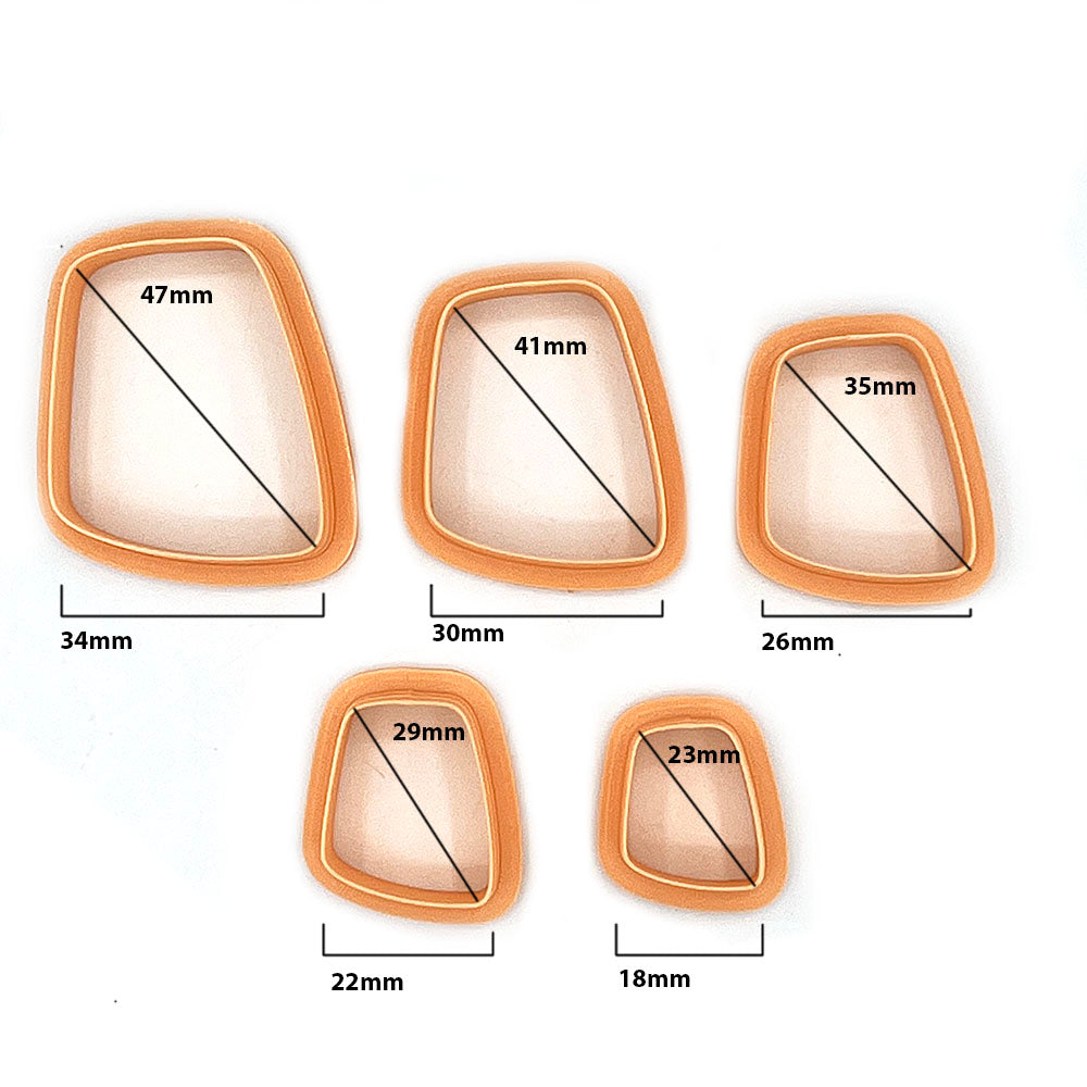 Sand Stone mirror set (2 cutters)