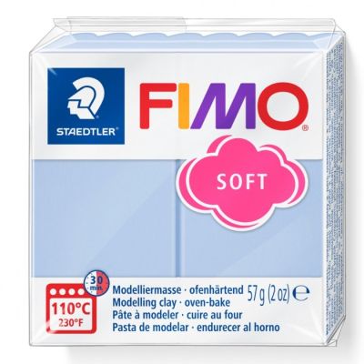 Fimo clay soft serenity blue 8020- T31