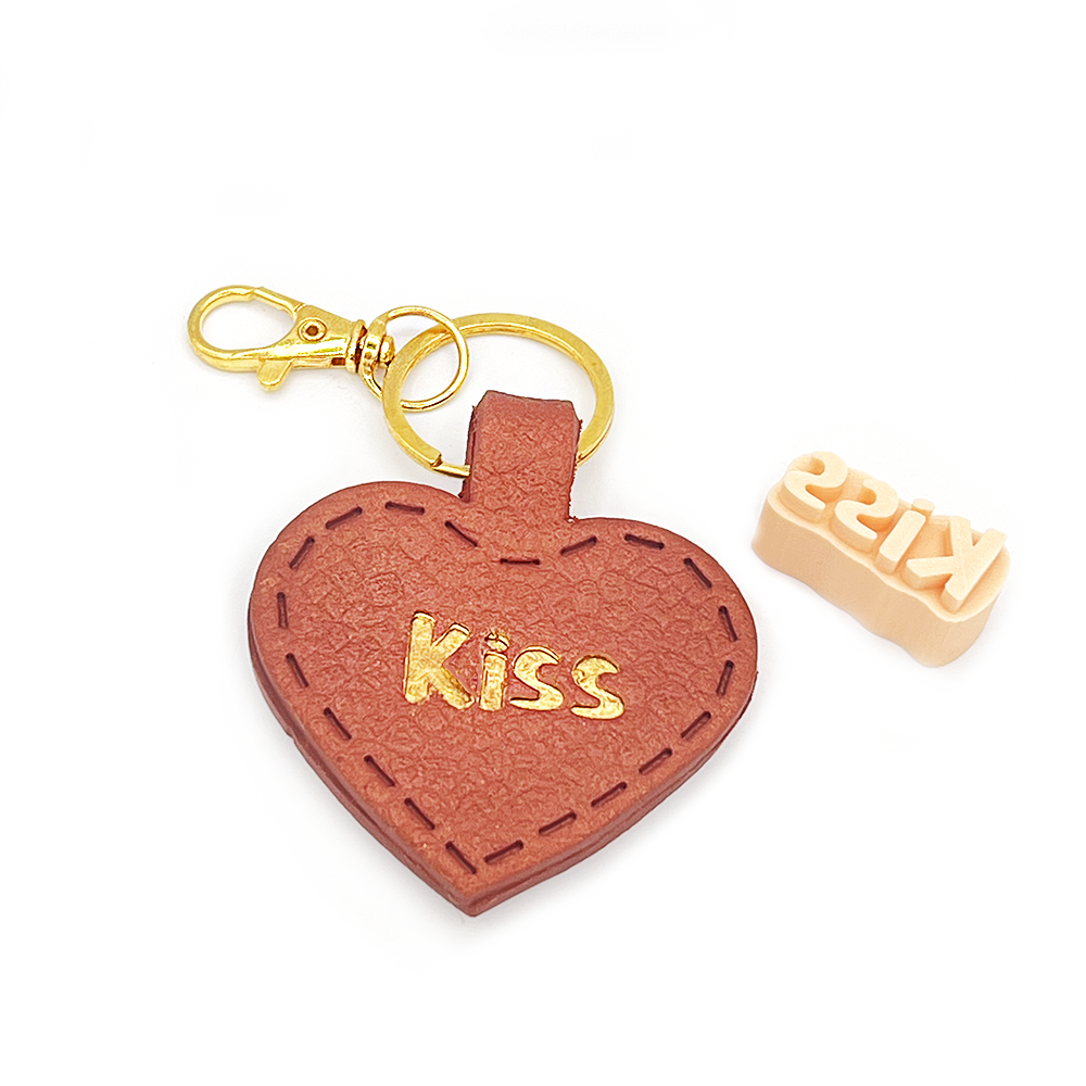Keychain Stamp Kiss | 50 | Polymer Clay Cutters