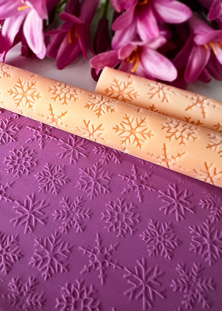 Texture Roller Snow Flakes