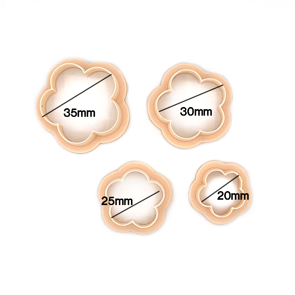 Full Flower | Polymer clay cutter