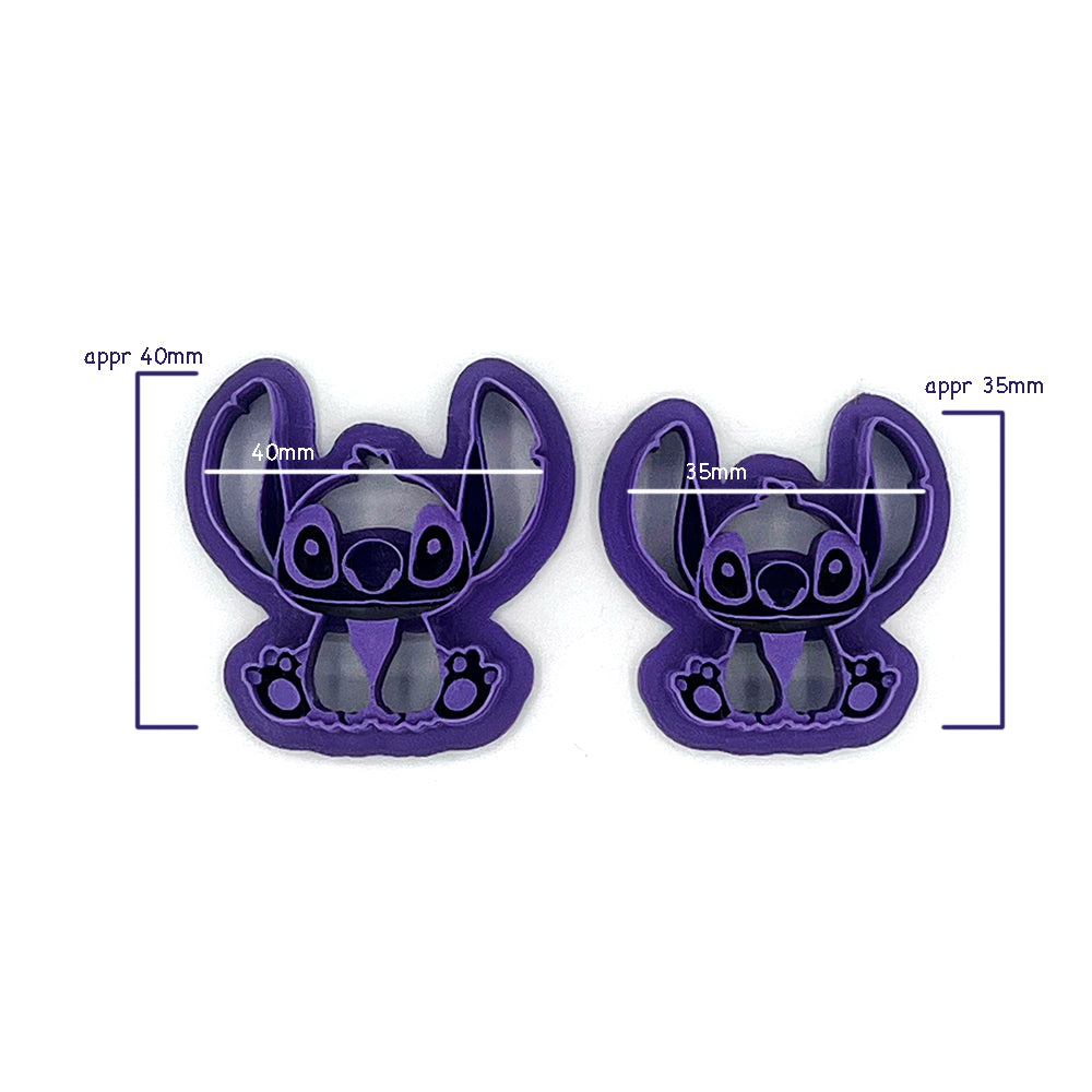 Stitch Sitting | Polymer Clay Cutter | Polymer clay cutter