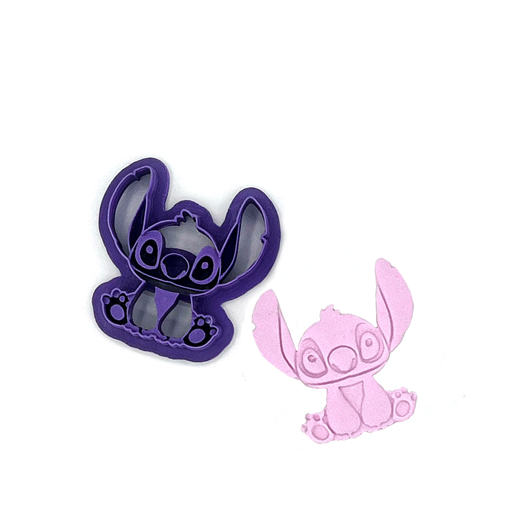 Stitch Sitting | Polymer Clay Cutter | Polymer clay cutter