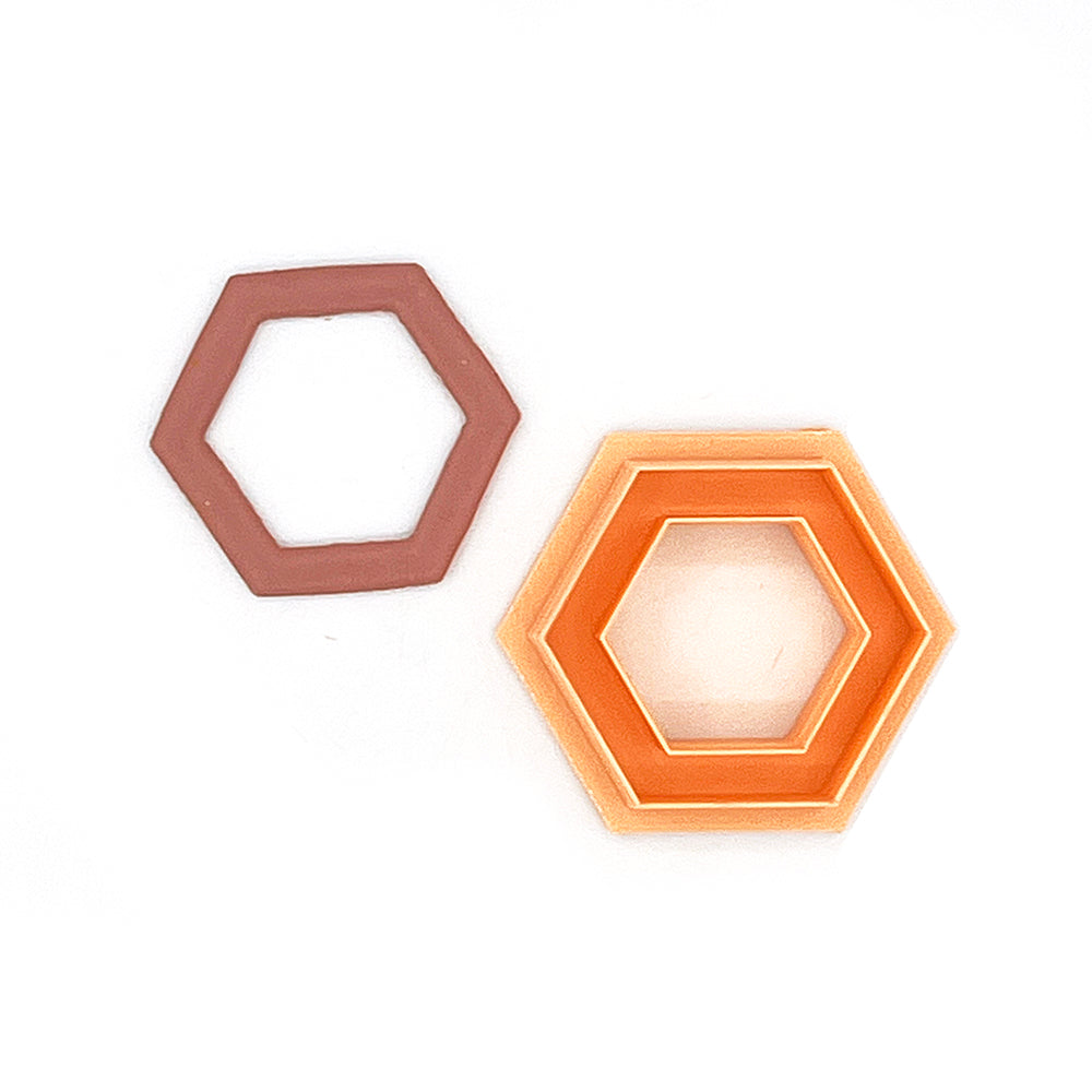 Thin Hexagon | Polymer Clay Cutter | Polymer clay cutter