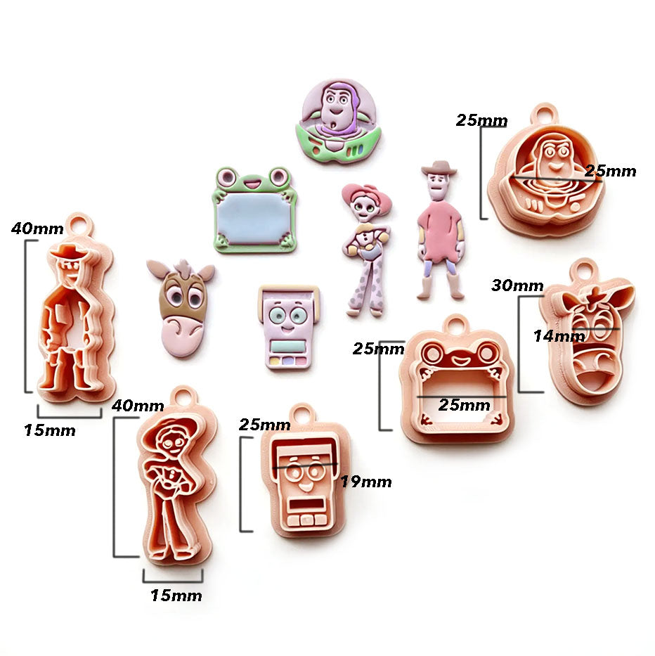 Peach Blossom | Polymer Clay Cutter