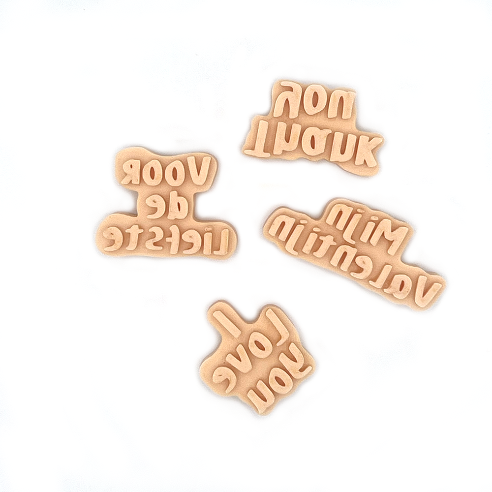 Pendant Stamp I Love You | 65 | Polymer Clay Cutters