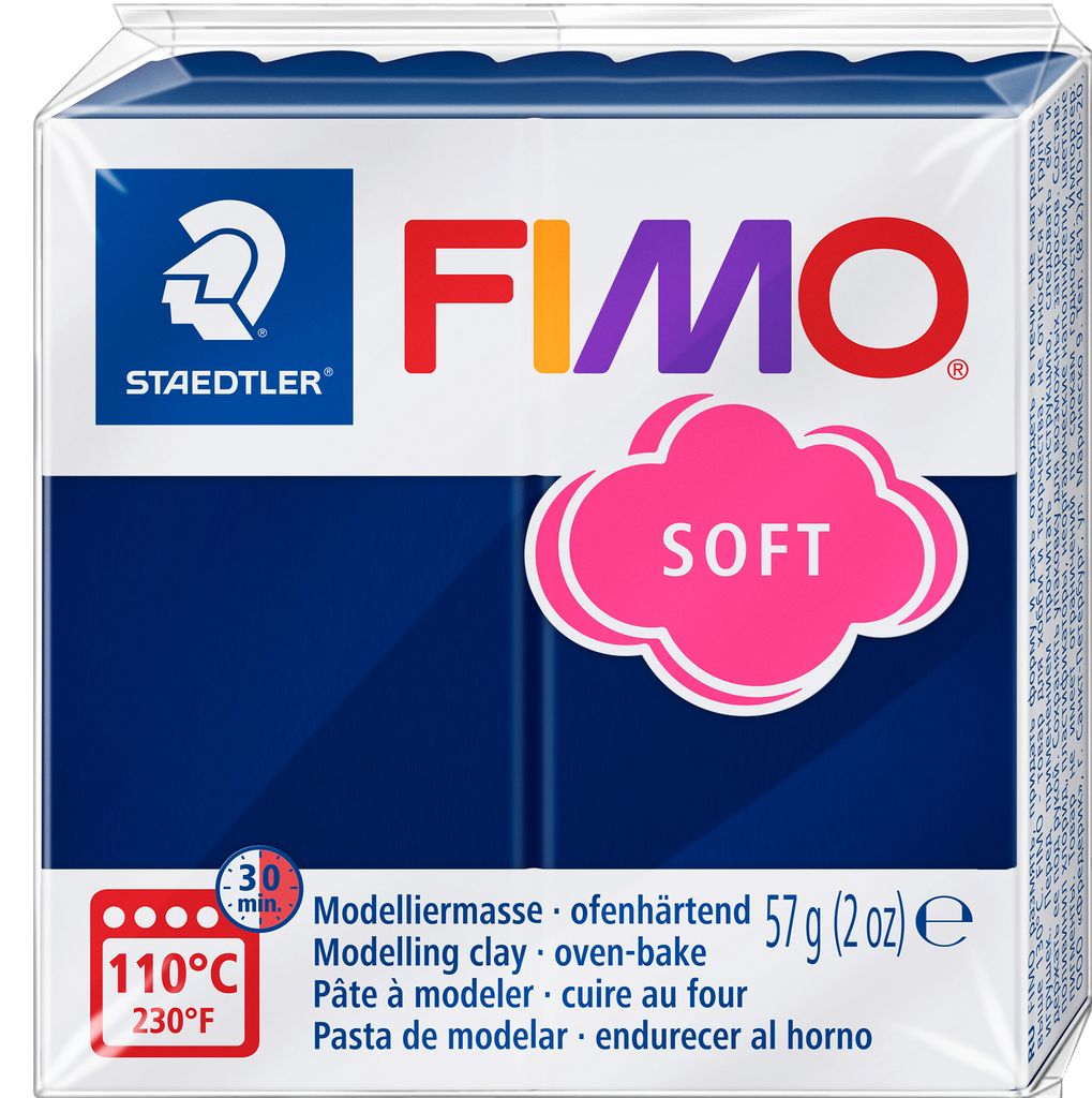 Fimo clay soft windsor blue 8020-35