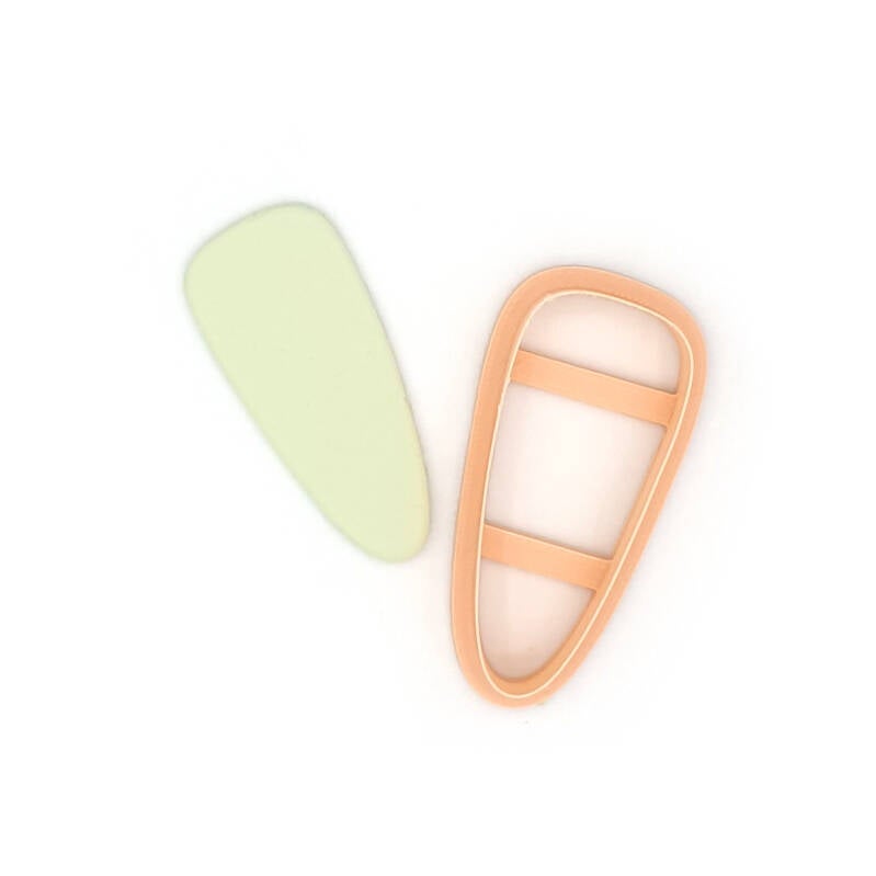 Barrette (hair clip) Jane (65mm)