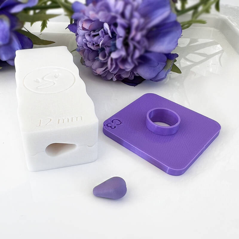 Bead Roller Round Cone 12 mm + measurement circle