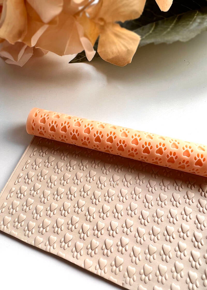 Texture Roller Cat Paws