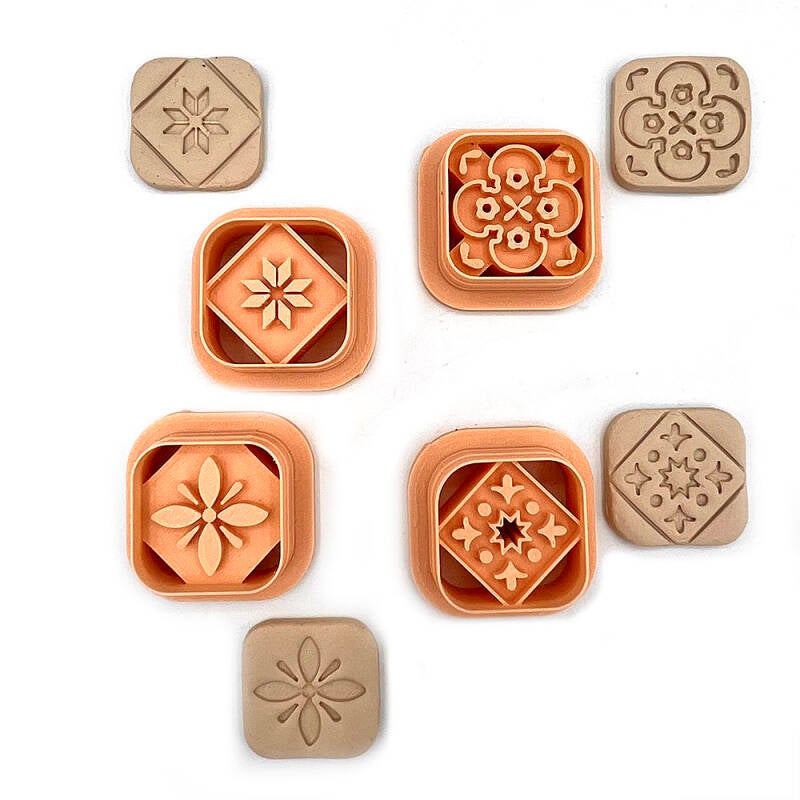 Ceramic Tile Pattern (21mmx21mm)