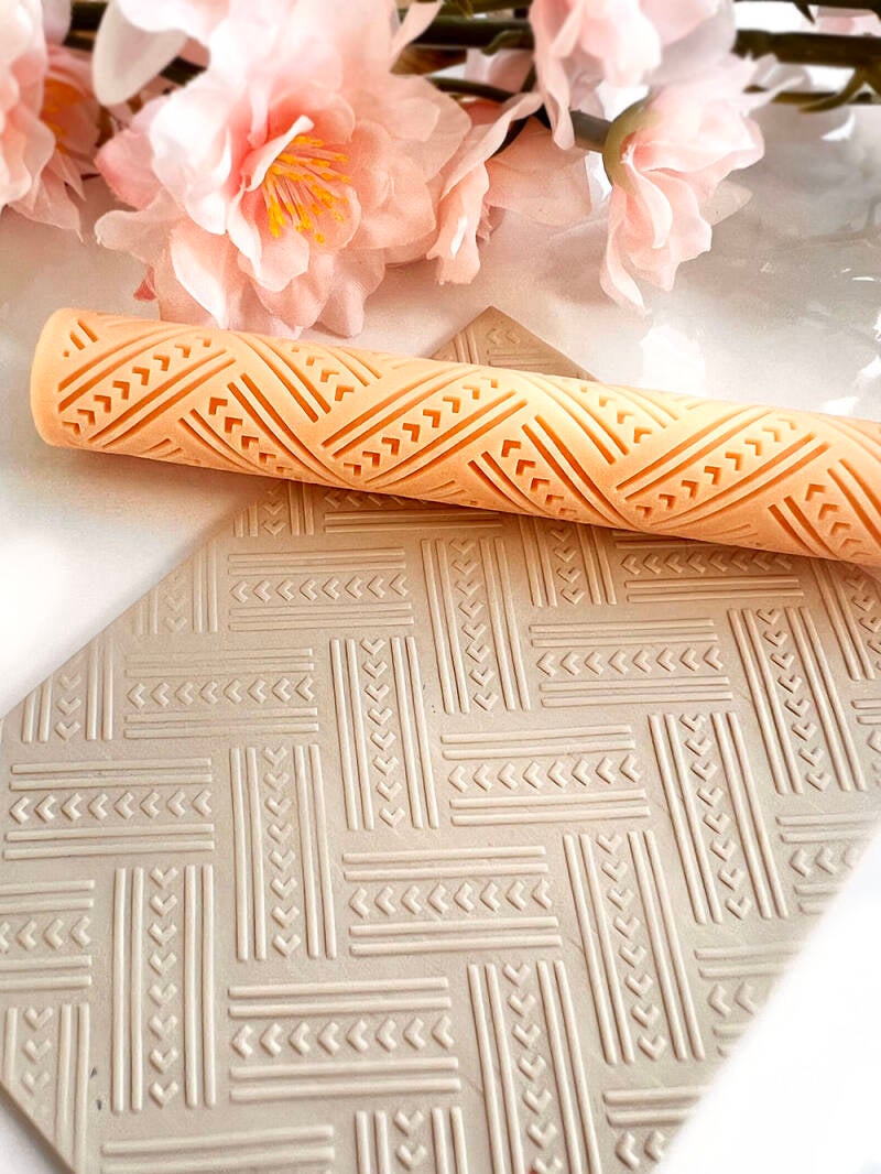 Texture Roller Chevron and Lines