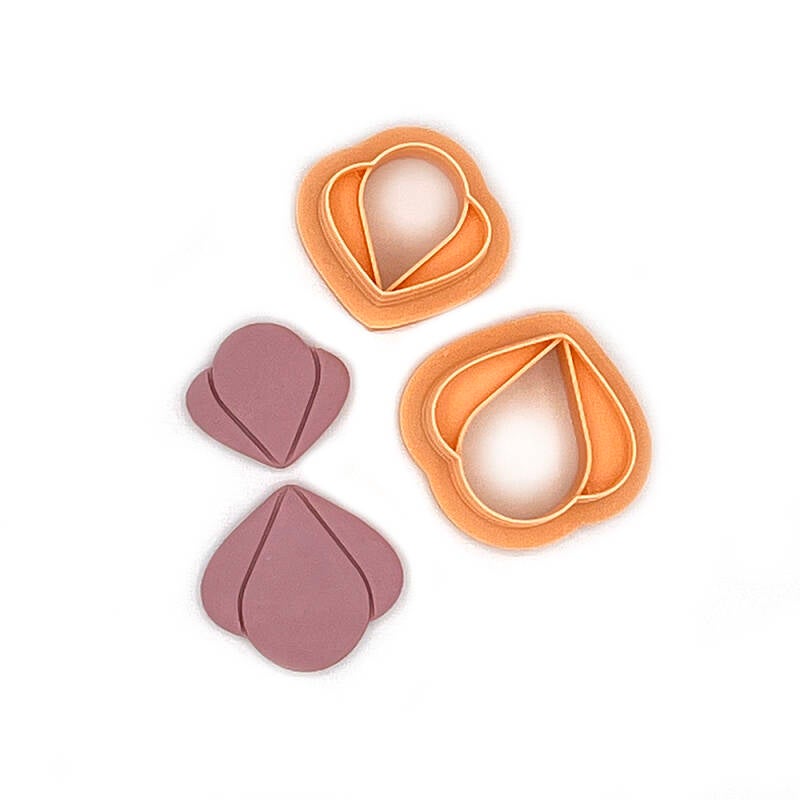 Floral Button Hanger set (2cutters)