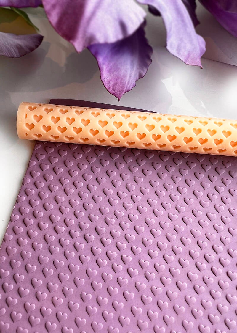 Texture Roller Hearts