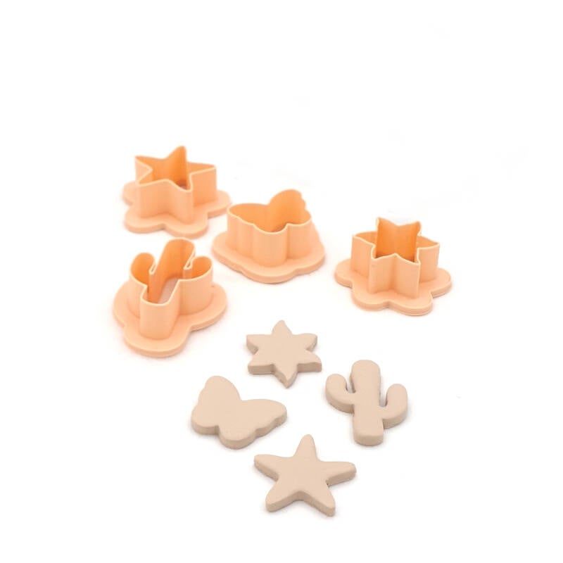 Holiday set (star fish, sun, butterfly, cactus)
