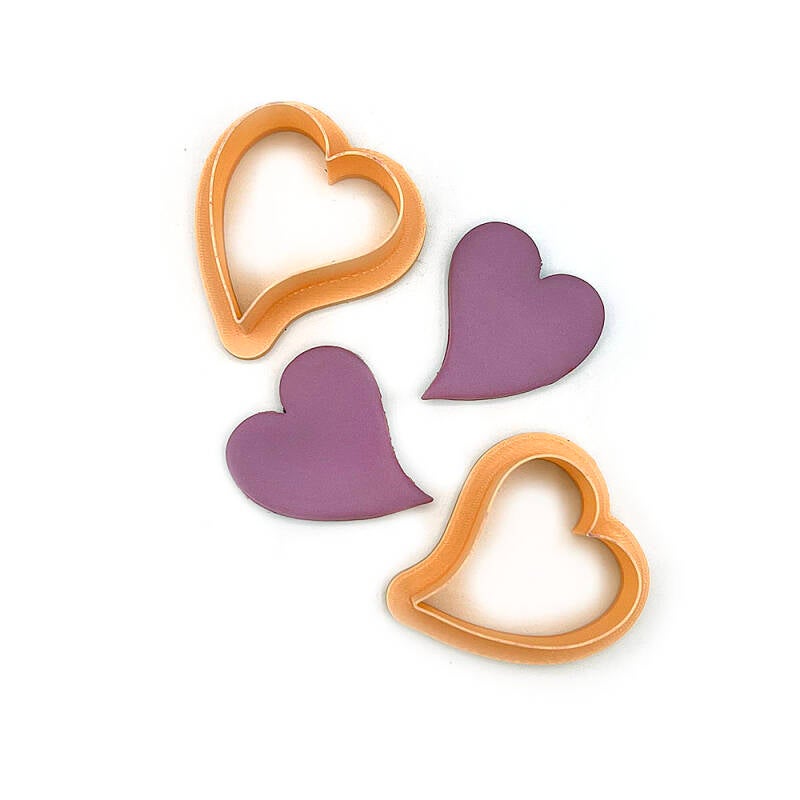 Mirrored Heart (2pc) 