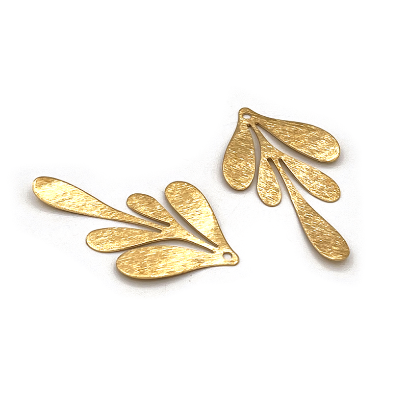 Leaf Brass (2 pieces)
