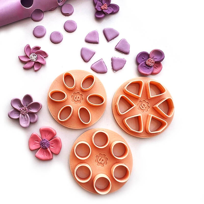 Flower Petal Multicutters (set of 3)