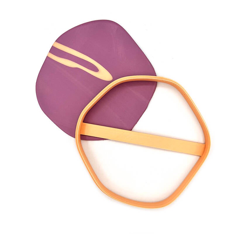 Organic Circle Coaster