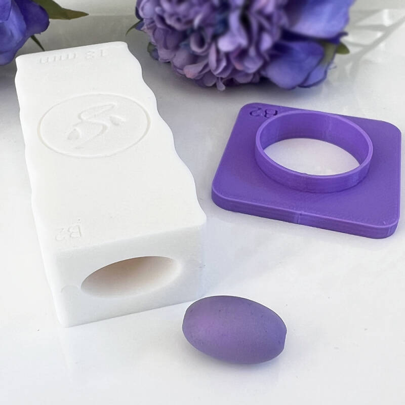 Bead Roller Ovoid 18 mm + measurement circle