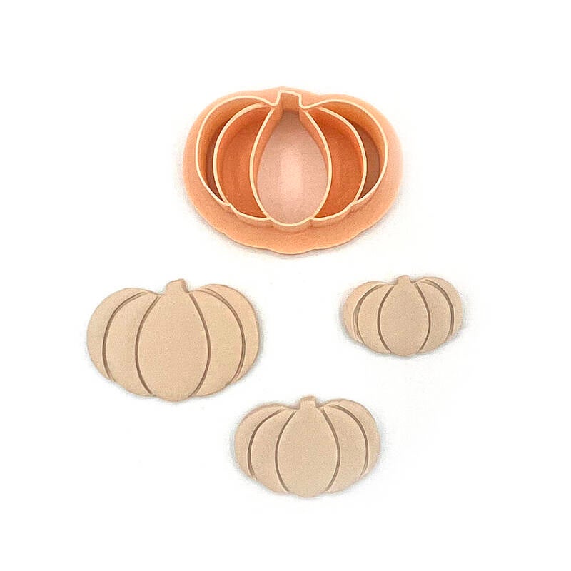 Pumpkin A | Pumpkin | Polymer Clay Cutters | Polymer Clay Cutters | Halloween | Autumn 