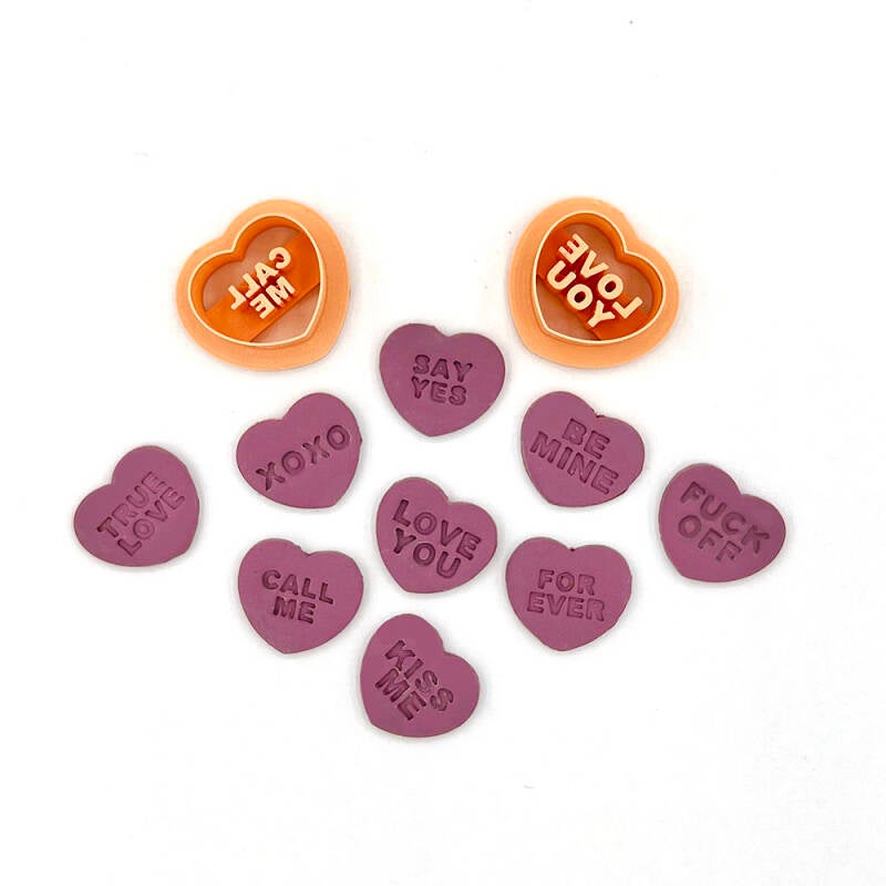 Sugar Heart with Text