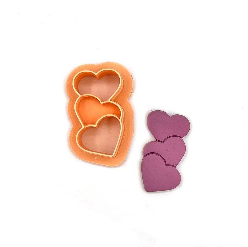 Triple Heart Dangle 