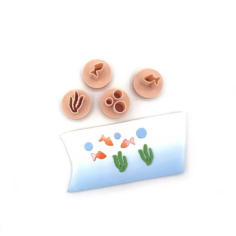 Under the Sea Deco MINI cutters (4pcs)